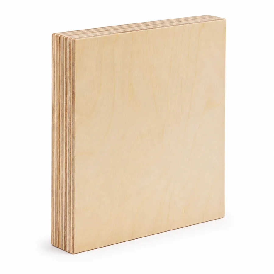 3/4" plywood backer plate